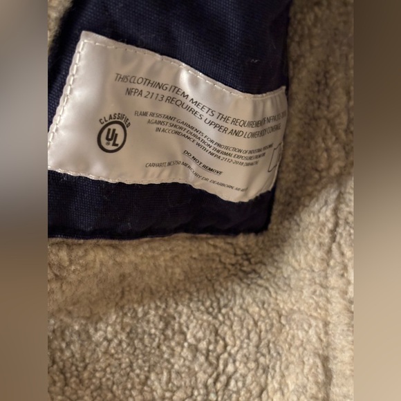 Men’s Navy Flame Resistant Vest - Picture 4 of 7